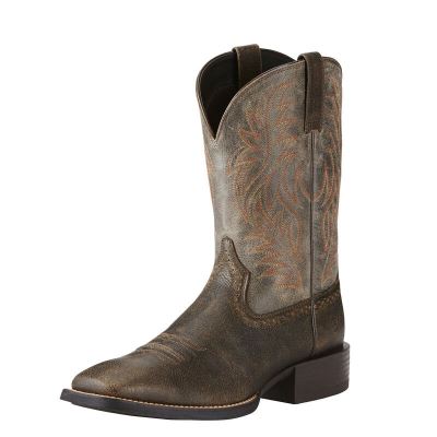 Ariat Western: Sport Wide Square Toe Botas Western Hombre - Cafe (KZHUB9360)